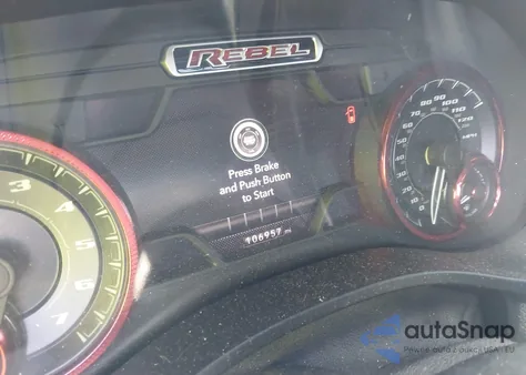 2019 Ram 1500 Rebel из США, поврежденный, VIN 1C6SRFLT5KN749669